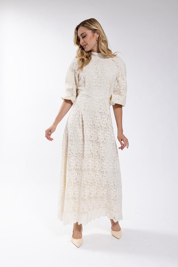 Embroidered Organza Gown Rebecca's Embroidered Organza Gown Rebecca's