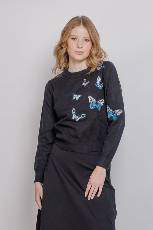 butterfly sweater