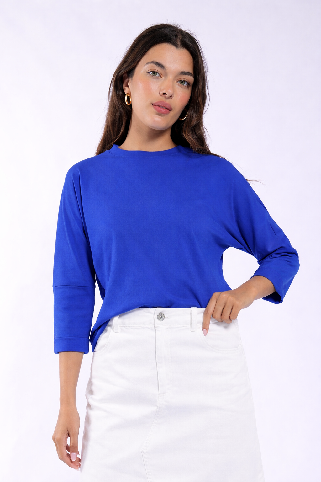 RELAXED BASIC JERSEY TEE