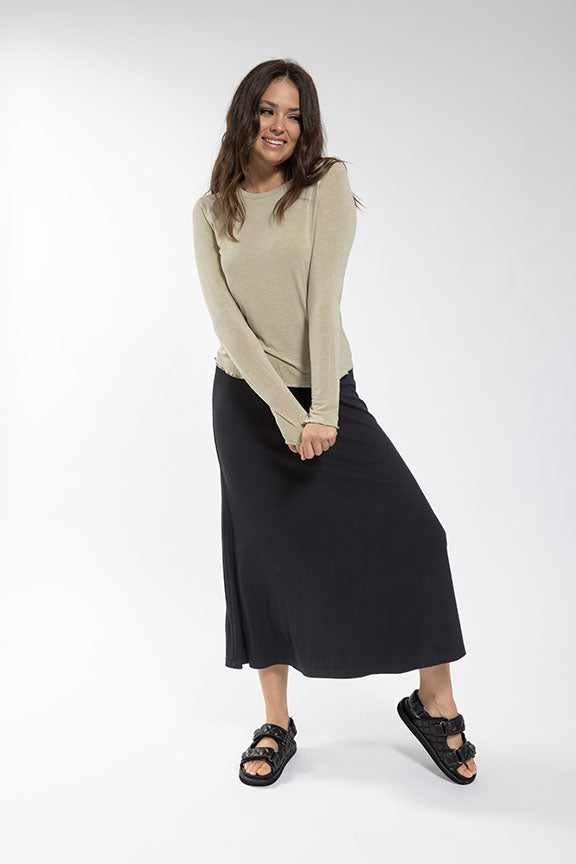 Basic A-line Skirt