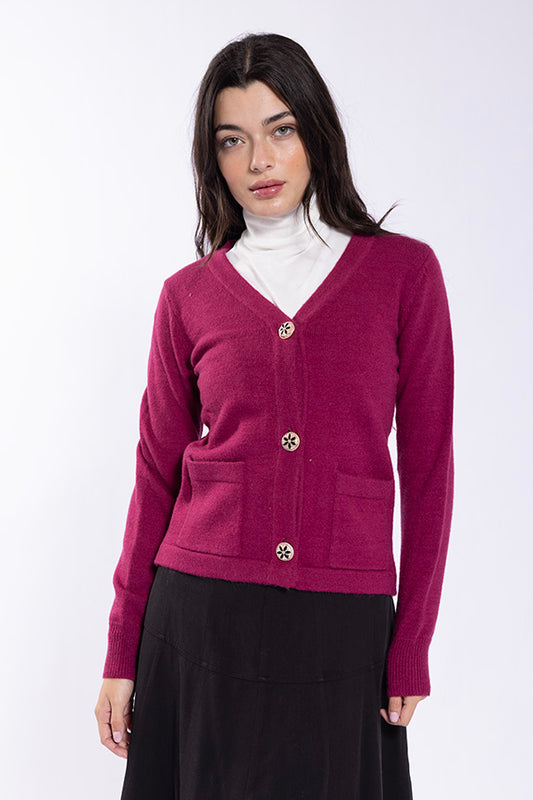 Classic Button Cardi
