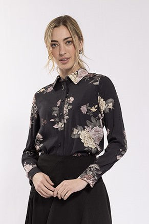 Classic Printed Blouse