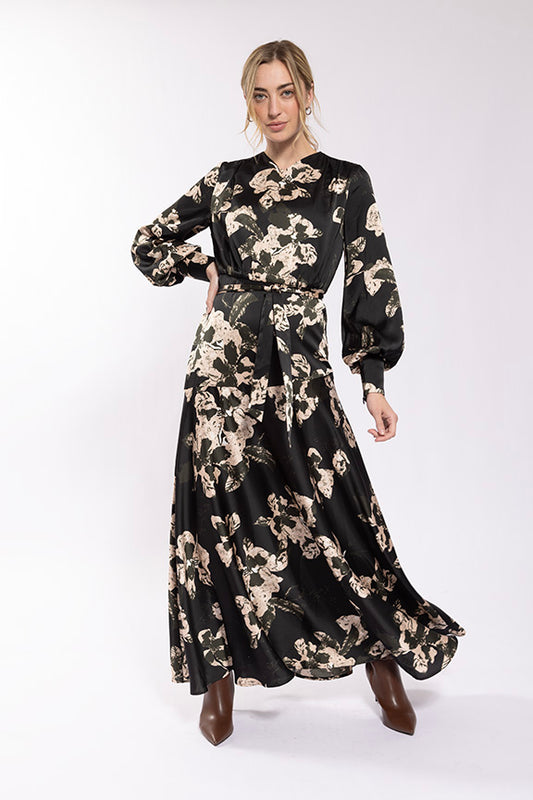 Floral V-Neck Dress